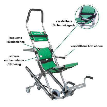 Evakuierungsstuhl Robin 2.0 Premium